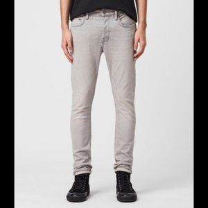 All Saints Cigarette Jeans | Size 33 | Light Gray